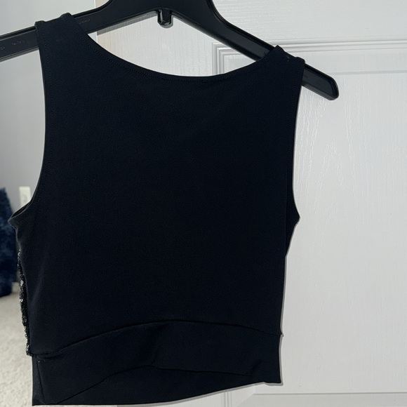 bebe sequin crop top - Picture 4 of 4